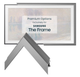 Graphite - Alloy Scoop TV Frame - 32"-0