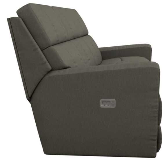 La-Z-Boy® Apollo Smoke Power Reclining Sofa with Headrest and Lumbar-3