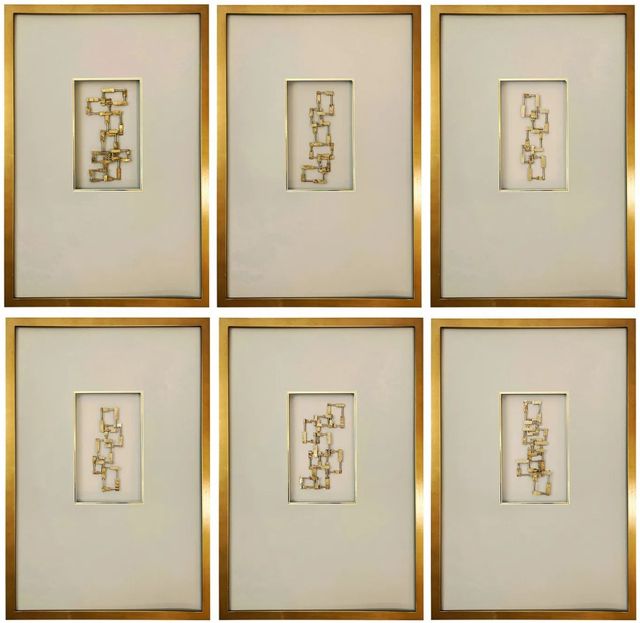 Crestview Collection Rowe 6-Piece Wall Art Set-0