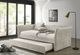 Furniture of America® Yuri Beige Twin Daybed with Trundle-1
