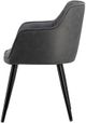 A & B Home Charcoal Dining Room Chair-2