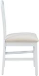 Linon Paxton 2-Piece Beige/White Gray Dining Chair Set-4