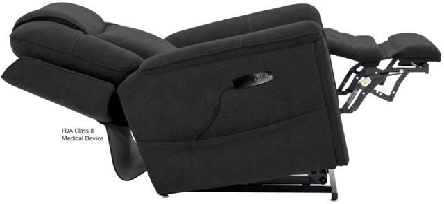 Mega Motion® Trio Mezzo Trento Charcoal Power Lift Recliner with Adjustable Headrest-2