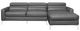 Mazin Furniture Ashland 2-Piece Dark Gray Right-Arm Facing Sofa Sectional and Chaise-1