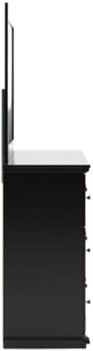 Signature Design by Ashley® Maribel Black Dresser and Mirror-3