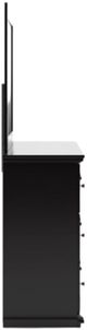 Signature Design by Ashley® Maribel Black Dresser and Mirror-3