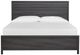 Magnussen Home® Merrifield Merino Pearl/Raisin Black King Panel Bed-2