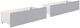 Homelegance® Orion Gray Youth Twin Storage Bookcase Corner Bed-4