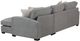 Emerald Home Repose 2-Piece Storm Gray Right-Arm Facing Sectional and Chaise-2
