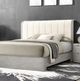Furniture of America® Osterley Light Gray Queen Panel Bed-0