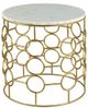Fairfield® Origins Gold Leaf/White End Table-0