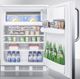 Accucold® by Summit® 5.1 Cu. Ft. Stainless Steel Under the Counter Refrigerator-3