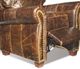 Campio Furniture Legacy Leather Montrose Dark Brown Recliner Chair-1