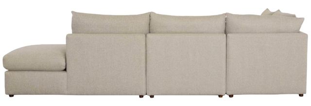 Bassett® Furniture Customizable Beckham 5-Piece Bumper Modular Sectional with Console-2