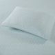 Olliix by True North by Sleep Philosophy Aqua Dots King Cozy 100% Cotton Flannel Printed Sheet Set-1