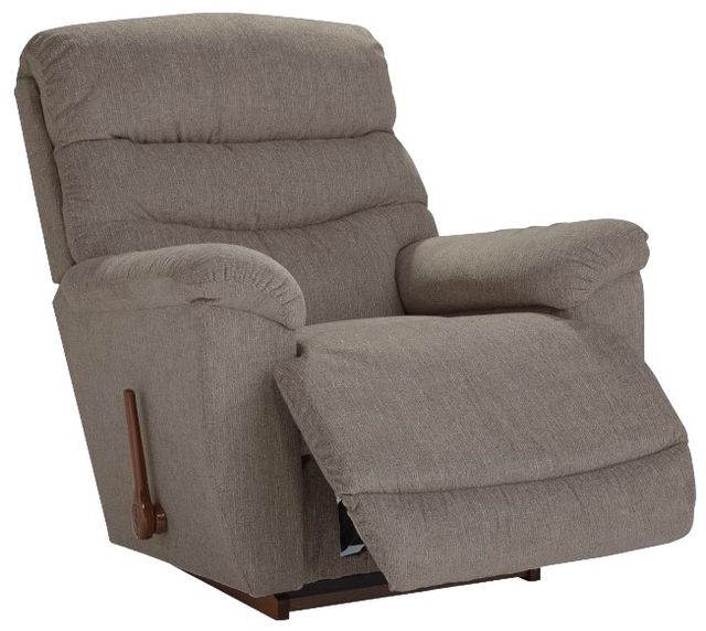 La-Z-Boy® Joshua Mocha Manual Rocking Recliner-4