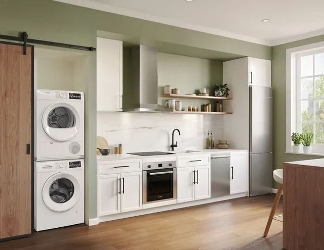 Bosch 300 Series 24" White Front Load Compact Washer -17