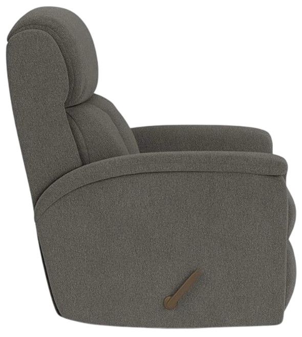 Flexsteel® Luna Coal Swivel Gliding Recliner-2