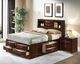 ACME Furniture Ireland Espresso Full Bookcase Bed-3