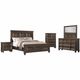 New Classic® Home Furnishings Sevilla Distressed Walnut Eastern King Bed-2