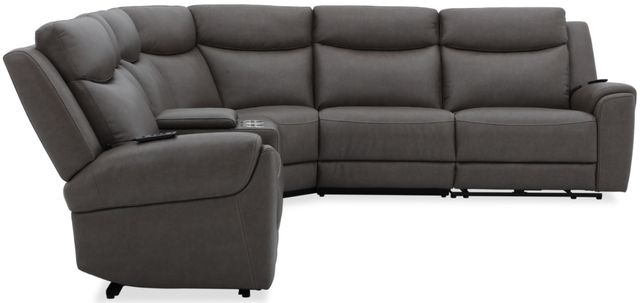 Parker House® Momentum 6-Piece Dark Granite Power Reclining Zero-Gravity Modular Sectional with Power Headrest and Lumbar-2