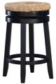 Powell® Maya Black/Natural Counter Stool-0