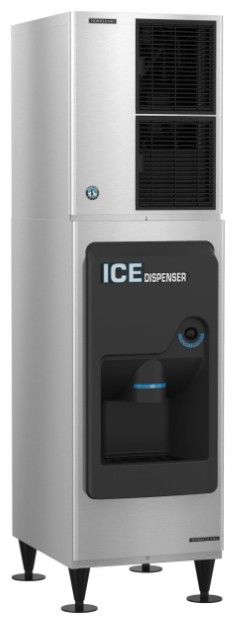 Hoshizaki Crescent® Cuber 22" 650 lb. Stainless Steel Air-Cooled Ice Maker-2