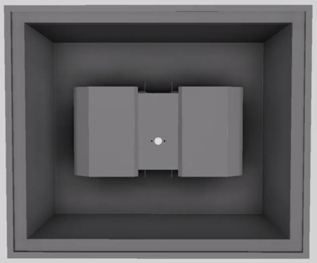 Vent-A-Hood® Designer Series 36" Gunsmoke Island Range Hood-2