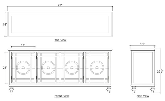 Bramble Customizable Savannah Sideboard-1