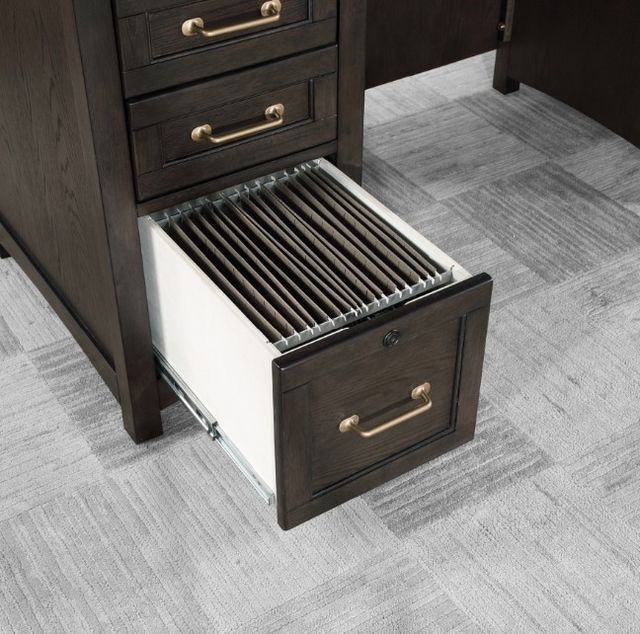 Winners Only® Addison Gray 66" Flat Top Desk-1