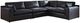 Signature Design by Ashley® Emilia 4-Piece Black L-Shape Sectional-0