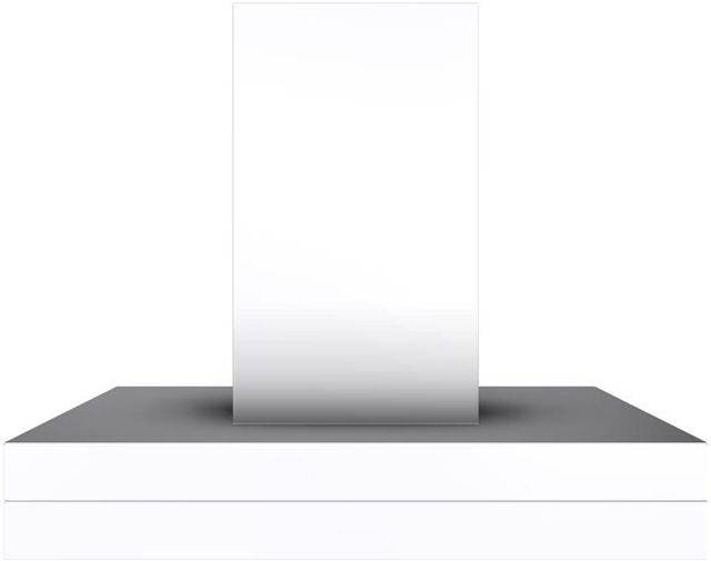 Vent-A-Hood® 36" White ARS Contemporary Island Range Hood-0