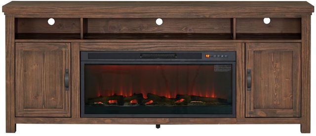Legends Home Montana Dove Brown 84" Fireplace Media Console-2