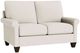 Bassett® Furniture Customizable True Custom® Roll Arm Loveseat-0