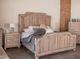 International Furniture Direct Aruba Natural California King Panel Bed-3