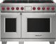 Wolf® 48" Stainless Steel Pro Style Dual Fuel Range-0