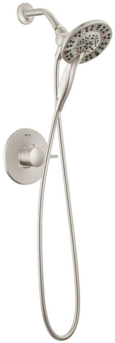 Delta Albion™ Monitor® 14 Series Spotshield Brushed Nickel Shower Trim with In2ition® Hand Shower-0