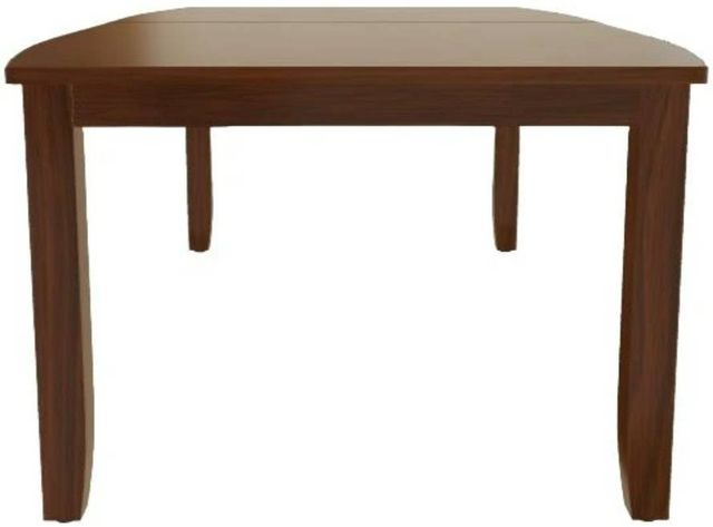 Mavin Customizable 48" x 72" Boat Extendable Dining Table with 12" Leaf-2