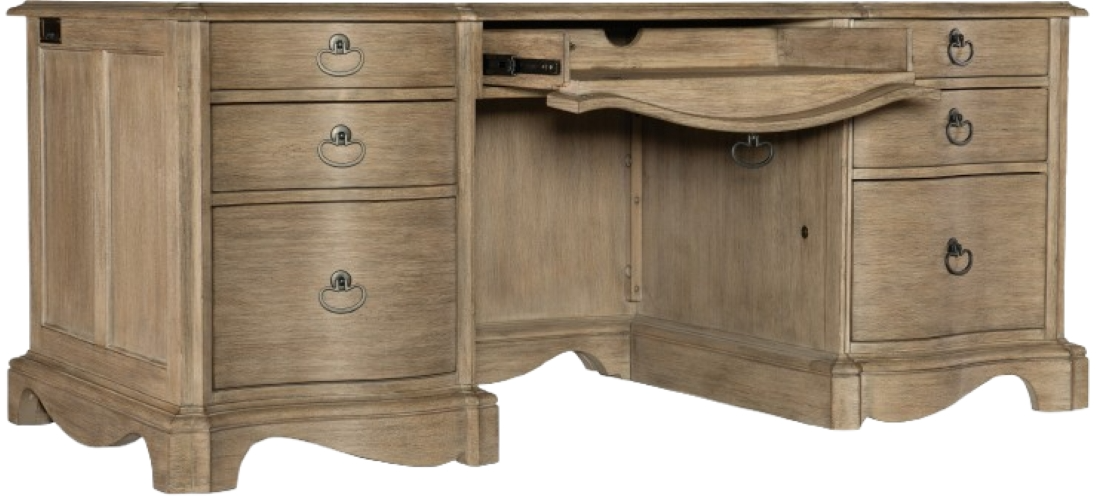Hooker Furniture Work Your Way Corsica Executive Desk - Thumbnail 5