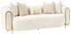 Michael Amini® Sassani Crepe/Gold Sofa-0