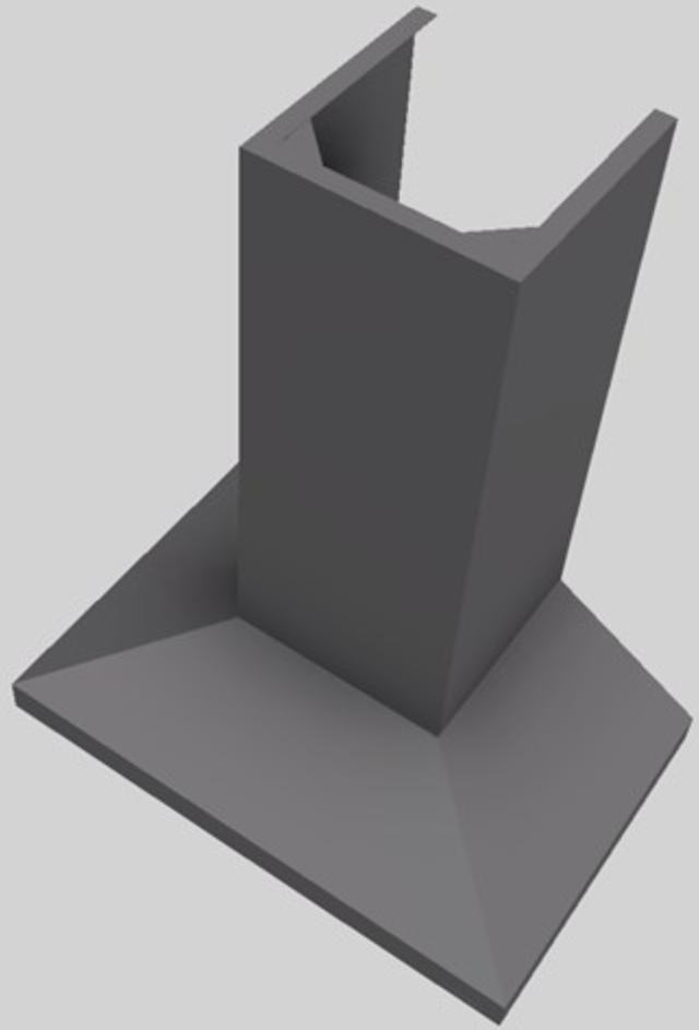 Vent-A-Hood® K Series 30" Gunsmoke Wall Mounted Range Hood-3