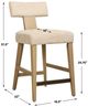 Uttermost® Elysian Natural/Sand Counter Stool-2