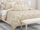 Michael Amini® Infinity 10-Piece Gold King Duvet Set-0
