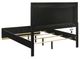 Coaster® Caraway 4-Piece Black California King Bedroom Set-2