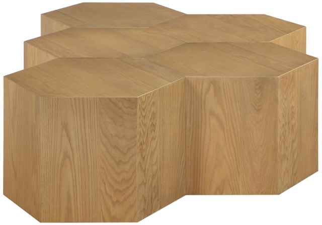 Meridian Furniture Eternal 5-Piece Natural Modular Coffee Table Set-2