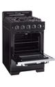 Unique® Appliances Classic Retro 24" Midnight Black Freestanding Natural Gas Range-3