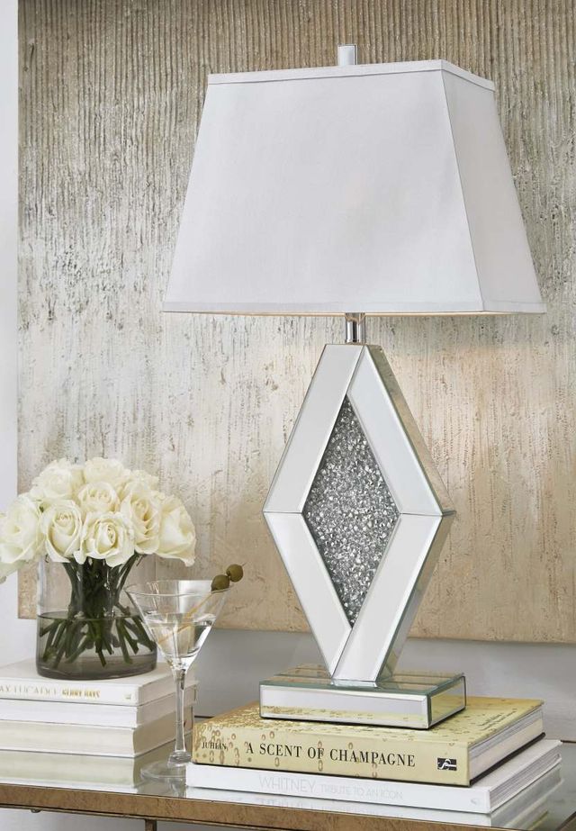 Signature Design by Ashley® Prunella 2-Piece Silver Table Lamp Set-3