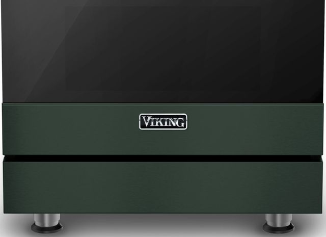 Viking® 3 Series 30" Blackforest Green Freestanding Liquid Propane Range-2
