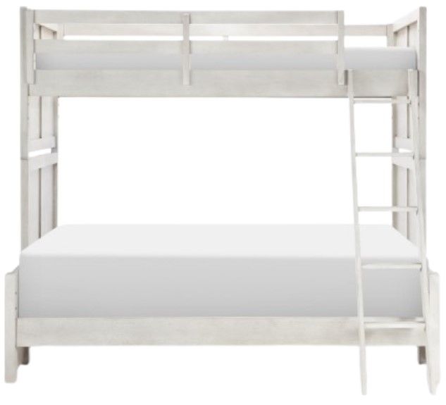 Legacy Classic Summer Camp Stone Path Gray Youth Twin/Full Bunk Bed -1