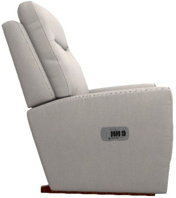 La-Z-Boy® Kodie Ecru Power Rocking Recliner with Headrest and Lumbar-3